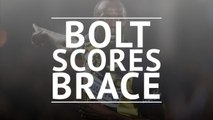 Usain Bolt scores twice in first Mariners start