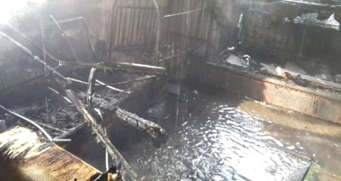 Tüplü Televizyon Patladı, Engelli Genç Alevlerin Arasında Kaldı