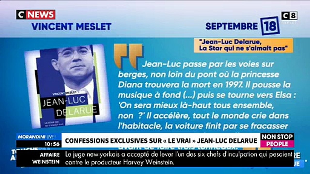 Le producteur Franck Saurat, meilleur ami de Jean-Luc Delarue, sort de son silence après le livre explosif sur l'animateur - VIDEO