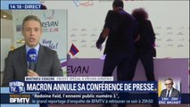 Emmanuel Macron annule sa conférence de presse au sommet de la francophonie
