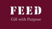 Clarins partnership with FEED has arrived. When you purchase 2 products,one to be skincare, you'll receive a FEED pouch filled with 5 beauty products, and donat