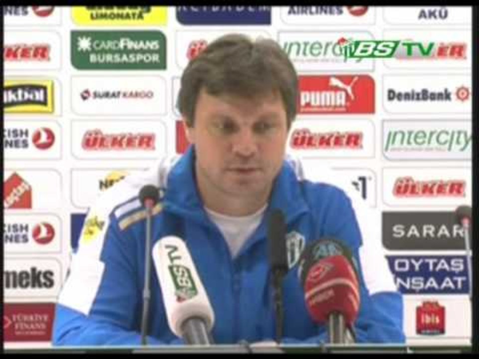 Bursaspor  3-2  İstanbul B.B. Ertuğrul Sağlam Basın Toplantısı (21.04.2012)