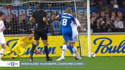 France-Islande : Kylian Mbappé, le show après le froid