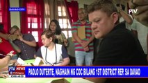 Paolo Duterte, naghain ng COC bilang 1st District Rep. sa Davao
