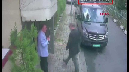 Les images de vidéosurveillance qui montrent l'entrée de Jamal Khashoggi dans le consulat saoudien