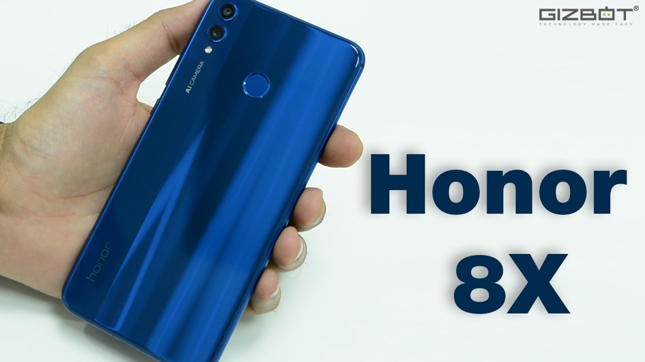 Honor 8X Unboxing and First Look
