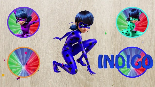 Ladybug`s Learning Color Puzzle Find The Right Slot For Kids