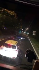 Un conducteur ivre s’engage à contresens et a beaucoup de mal à faire un demi-tour à Rouen