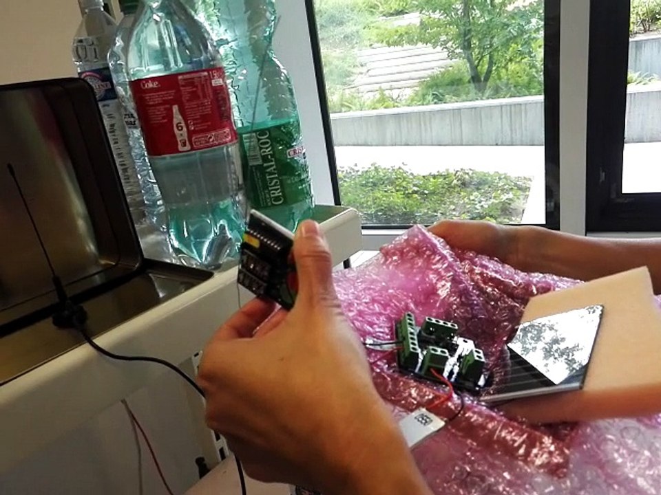 Ambient Backscatter (solar tag), par temps nuageux