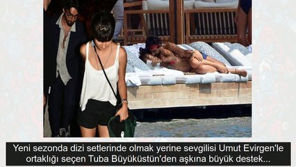 Tuba Büyüküstün Umut Evirgen'in mekanını dekore etti