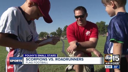 Small Stars: Scorpions vs. Roadrunners flag football