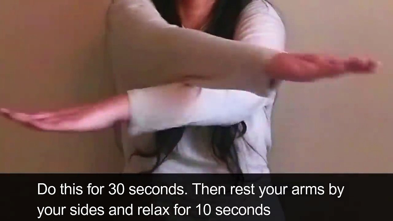 How to Lose Arm Fat - Get rid of Flabby Arms in 1 WEEK  Easy exercise