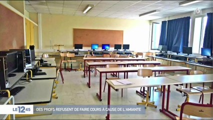 Amiante : des profs exercent leur droit de retrait dans le Val-de-Marne