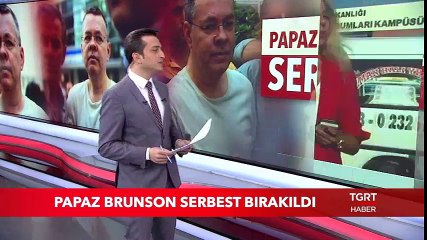 Papaz Brunson Serbest Bırakıldı