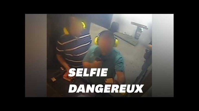 Ce selfie dangereux lui a valu une interdiction à vie dans un stand de tir