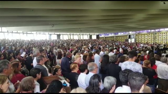 Dia da Padroeira: Catedral fica lotada em missa de acolhida dos motociclistas