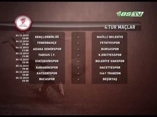 ZİRAAT TÜRKİYE KUPASI 4.TUR (02.12.2013)