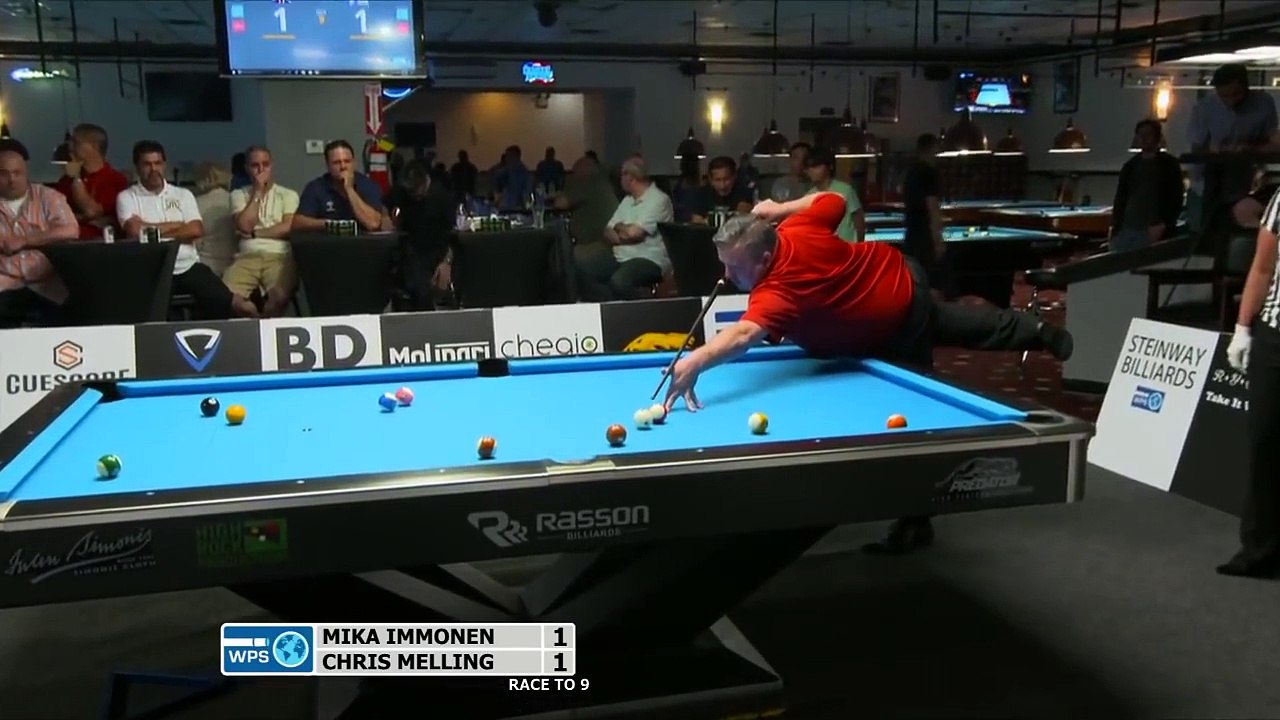 Billard : Chris Melling réalise l'une des plus belles prestations
