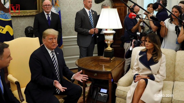 First Lady Melania Trump Speaking Out About The President's Alleged Affairs: 'It's Not A Concern and Focus Of Mine'