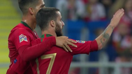 호날두 빠진 포르투갈, 폴란드에 한 골 차 승리 / YTN