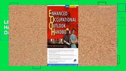 Library  Enhanced Occupational Outlook Handbook (Enhanced Occupational Outlook Handbook (Quality))