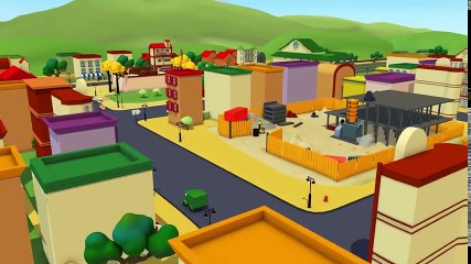 Amber der Krankenwagen -  Klein Charlie der Kran ist in ein Schlagloch gefallen - Autopolis