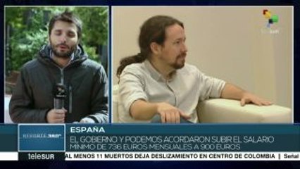 PSOE y Podemos firman acuerdo de presupuesto 2019 en España