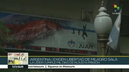 Argentina: marchan para exigir liberación de la dirigente Milagro Sala