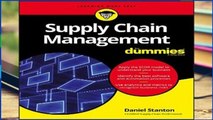 Best product  Supply Chain Management For Dummies