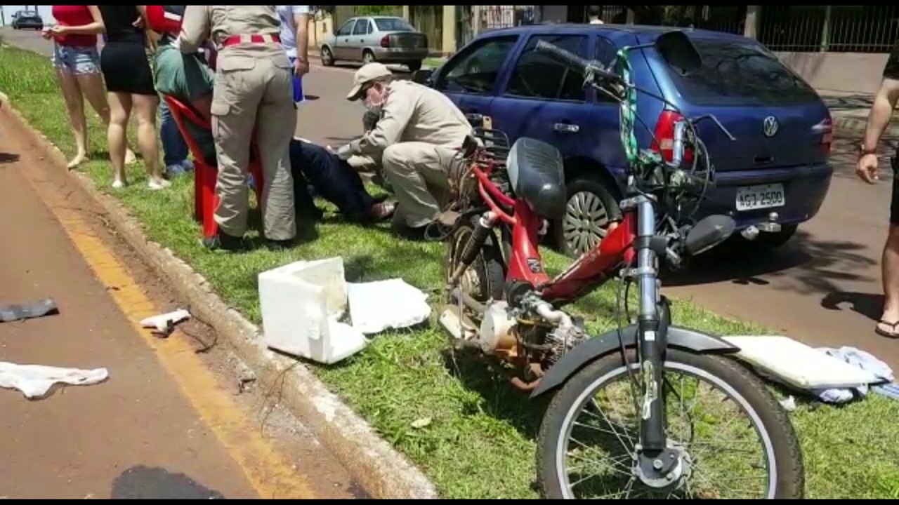Gol e 'mobilete' batem no Bairro Pacaembu