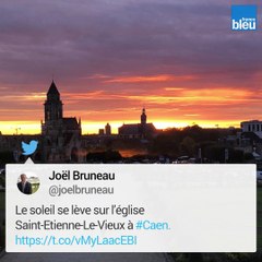 Quand le ciel de Caen inspire les internautes