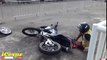 MOTORCYCLE CRASHES and MISHAPS  ROAD RAGE -  BIKER CRASHING HARD [Ep #20]