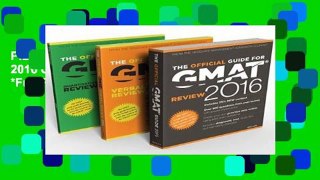P.D.F D.O.W.N.L.O.A.D GMAT 2016 Official Guide Bundle *Full Pages*