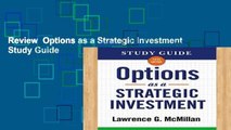 Review  Options as a Strategic Investment Study Guide