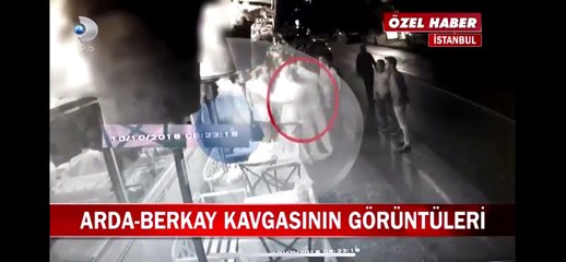 Arda Turan - Berkay kavgasının görüntüleri