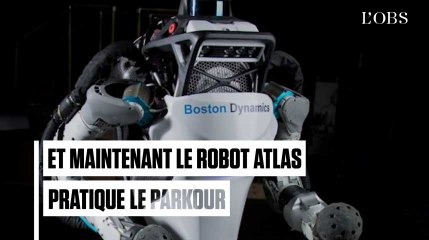 Et maintenant le robot Atlas pratique le parkour avec dextérité