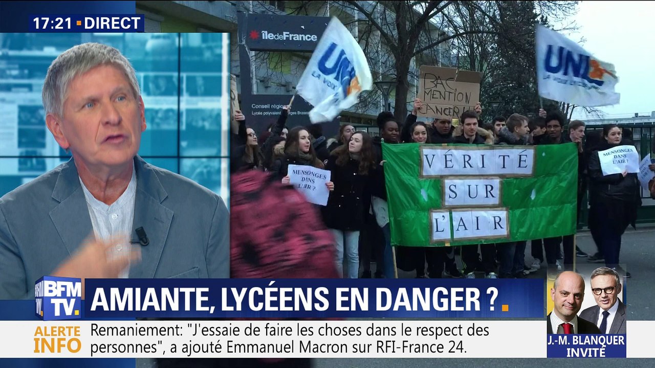 Amiante: Les lycéens en danger ?