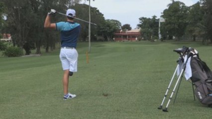 Juan Postigo, el golfista amputado que aspira a los Juegos Olímpicos (C)