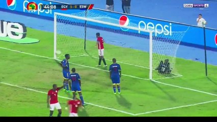Mohamed Salah Amazing Corner-Kick Goal - Egypt vs Swaziland 4-0 12/10/2018