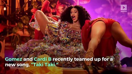 Cardi B Sends Her Support to Selena Gomez