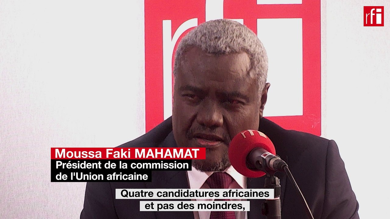 Interview de Moussa Faki Mahamat, président de la Commission de l'Union africaine