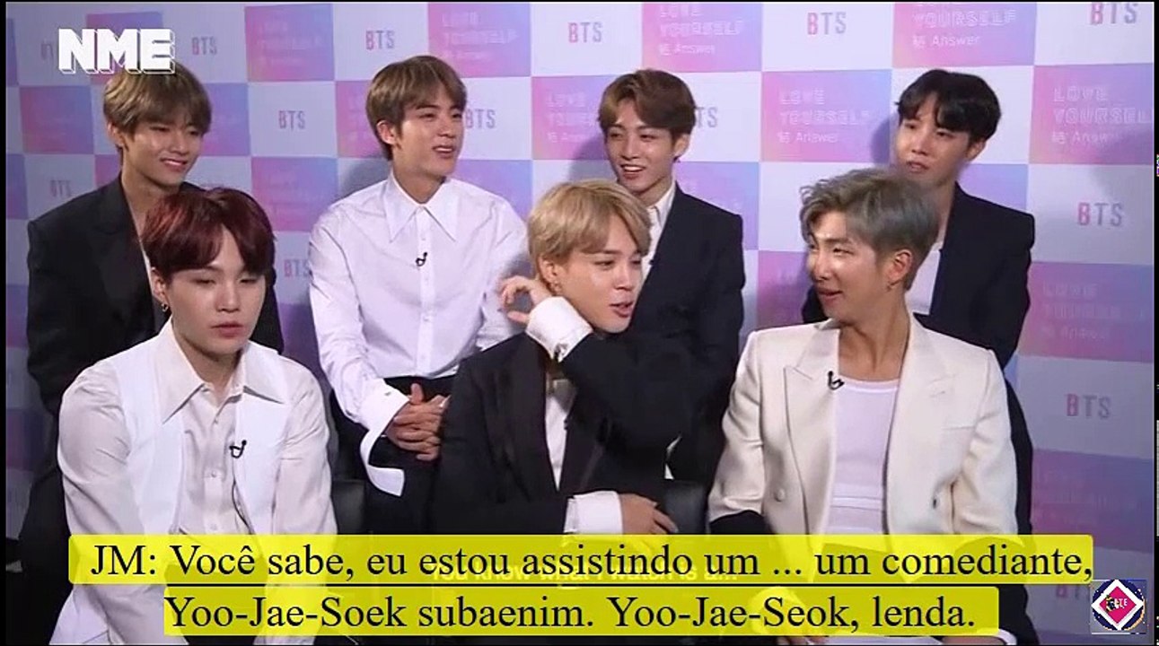 BTS NO PROGRAMA NME COMPLETO Legendado