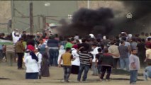 Gazze'deki barışçıl gösterilerde 6 Filistinli şehit oldu (3) - HAN YUNUS