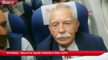 İstanbul-Malatya uçağı zorunlu iniş yaptı