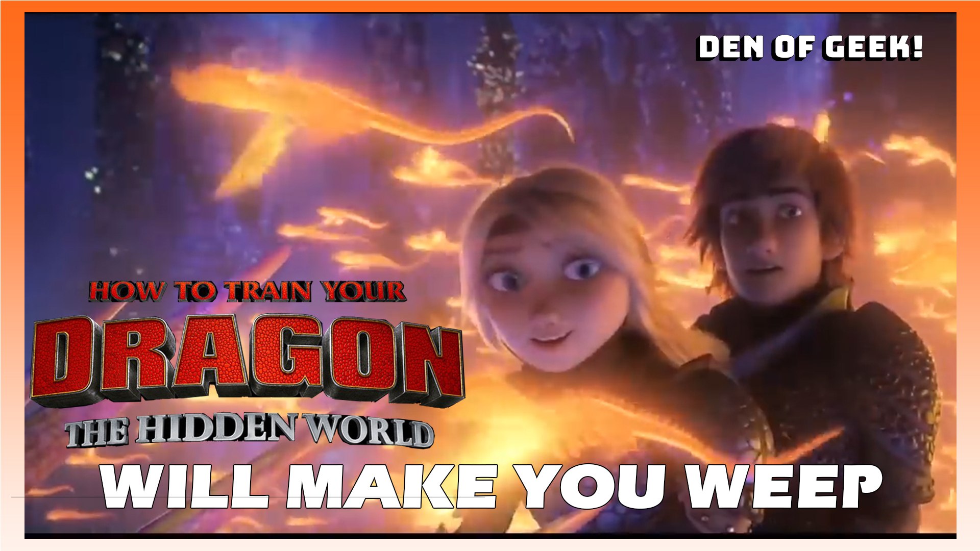 How To Train Your Dragon: The Hidden World Will Make You Weep - video  Dailymotion
