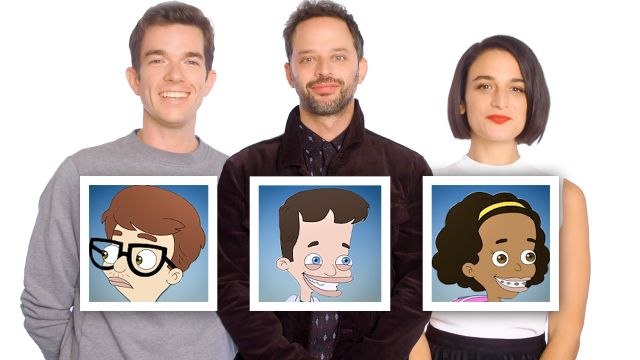 John Mulaney, Nick Kroll, and Jenny Slate Recap Big Mouth Season 1 in 10 Minutes