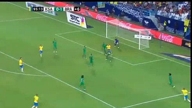 Saudi Arabia 0 - 2 Brazil 12/10/2018 Gabriel Alex Sandro (Neymar), Brazil Super Amazing Goal 90+7' HD Full Screen WORLD: Friendly International .
