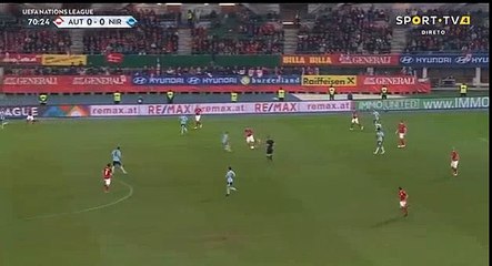 Austria  1   -   0   Northern Ireland  12/10/2018  Arnautovic M., Austria Super Amazing Goal  71' HD Full Screen  EUROPE: UEFA Nations League - League  B - Round 3 .