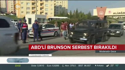 Papaz Brunson serbest bırakıldı