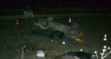 Görevden Dönen Askeri Araç Şarampole Yuvarlandı: 11 Askerimiz Yaralandı